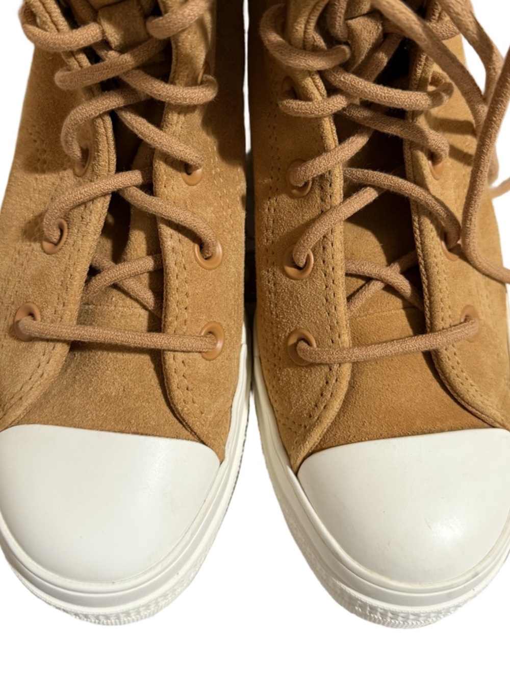 NWOB Converse Chuck 70 De Luxe Heel XX- Hi Western Suede Boots size 6.5 - Picture 6 of 8